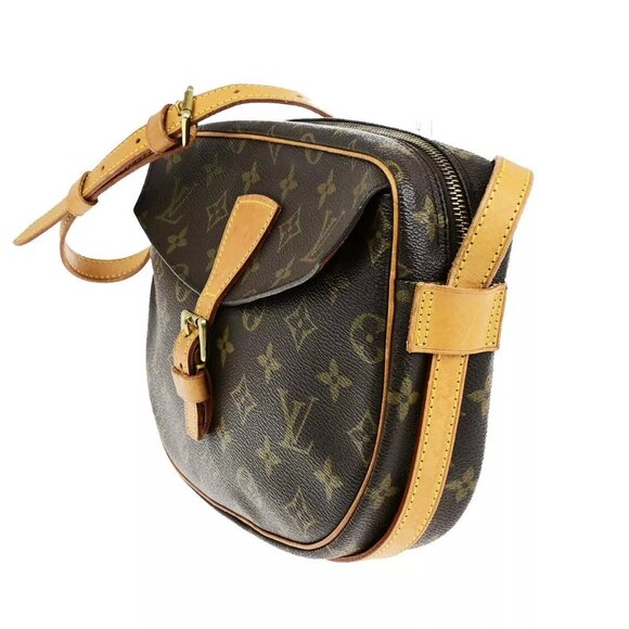 LOUIS VUITTON Jeune Fille MM Shoulder Bag Monogram Leather Brown - Picture 2 of 16